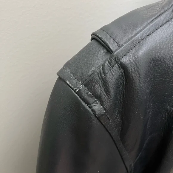 Biker’s leather stuff leather jacket - Picture 6 of 8